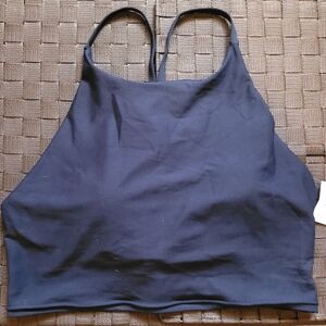 Old Navy Longline Sports Bra NWT XL Navy